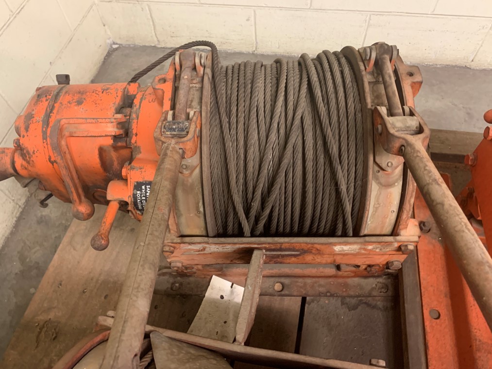 Chicago Pneumatic Winch Type 15PS, 2000 LbsCapacity